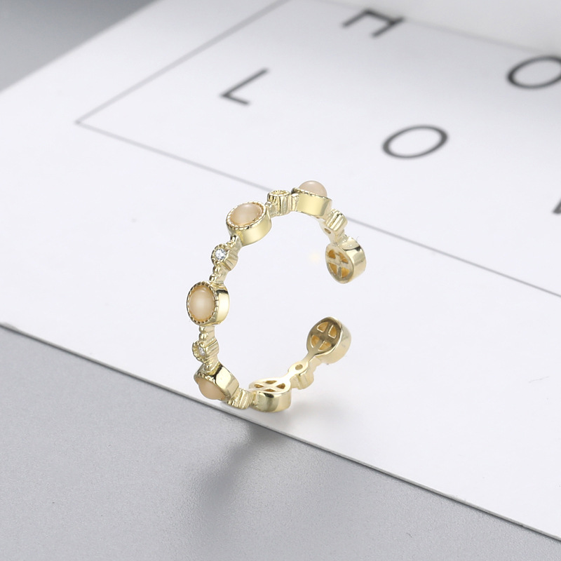S925 Silver Opal Ring - Image 4