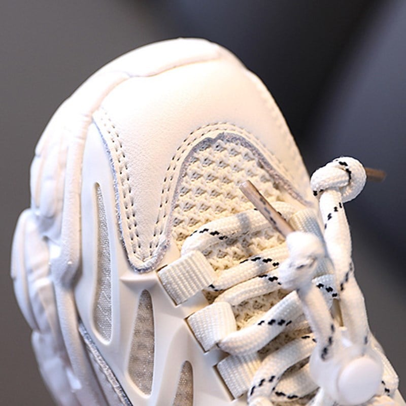 Boys' Sneakers in Action
