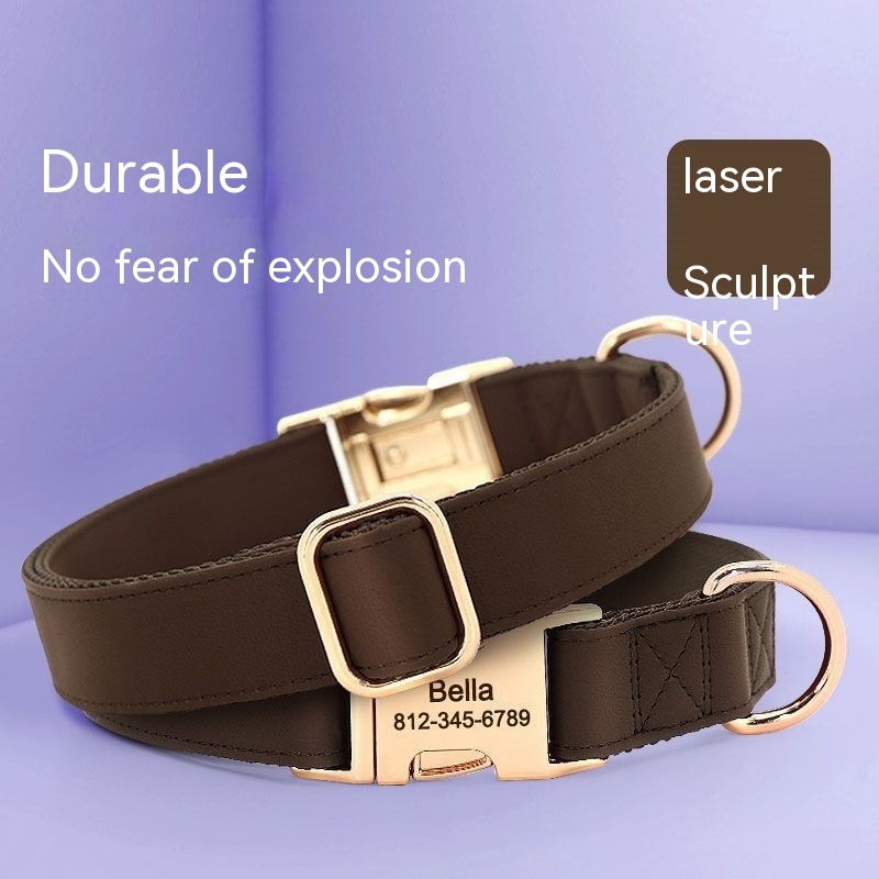 Gold Collar Dog Tag Anti Loss - Image 6