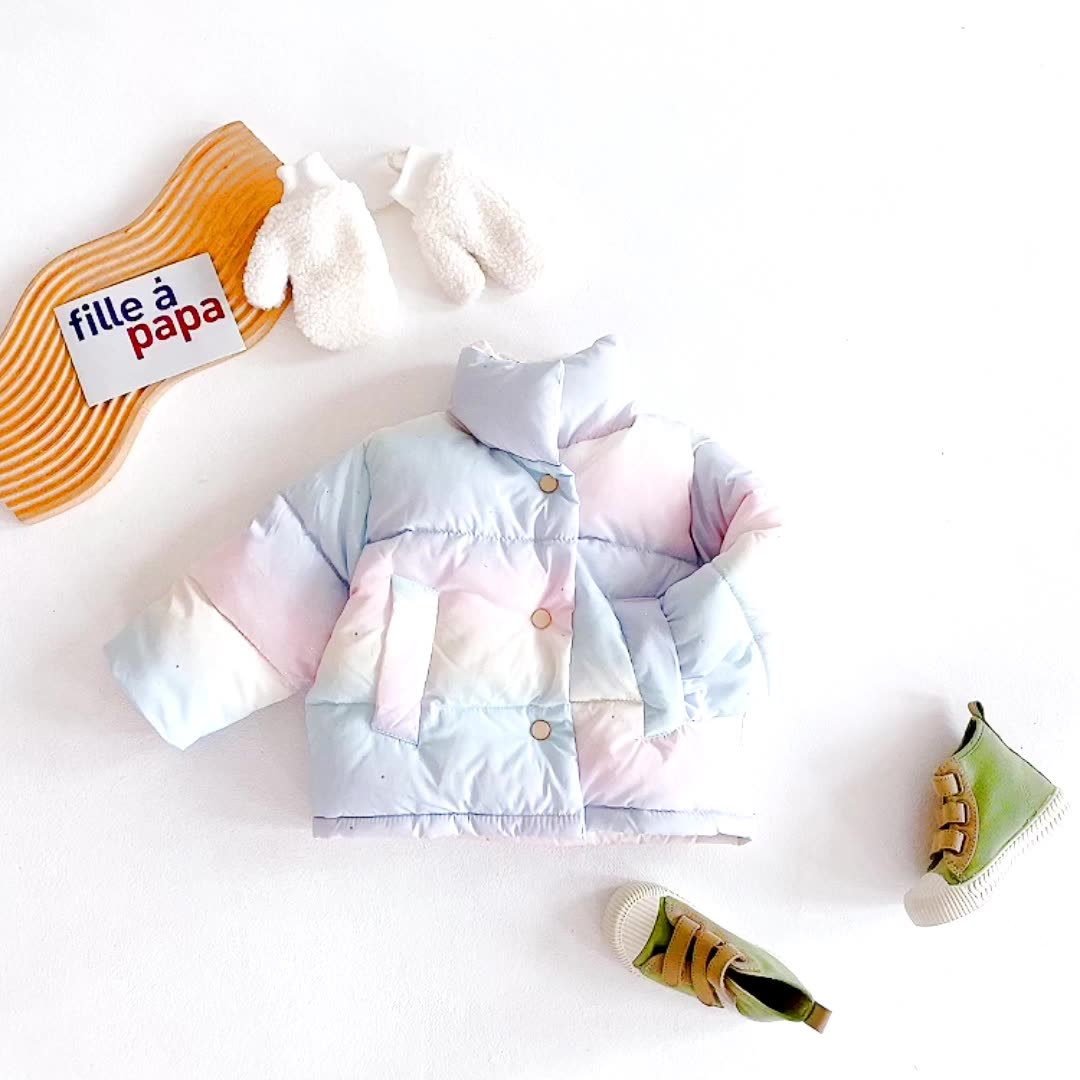 Children's Rainbow Cotton Clothes 2