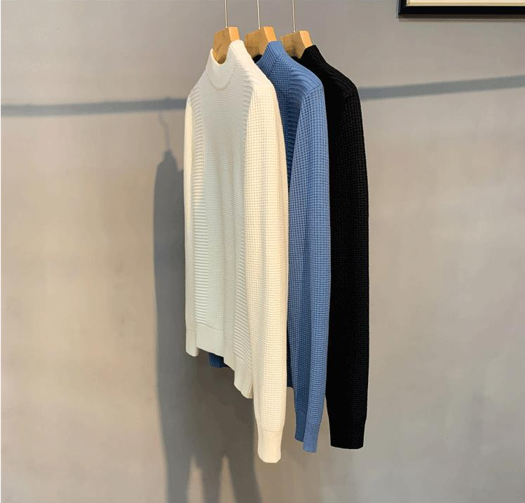 Mock Neck Sweater Image 3