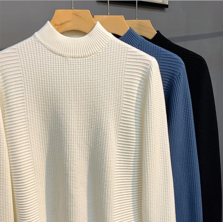 Mock Neck Sweater Image 4