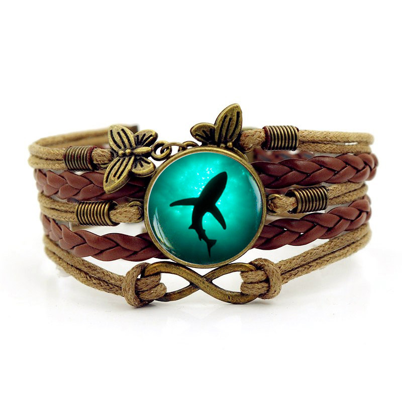 Shark Time Stone Bracelet Display