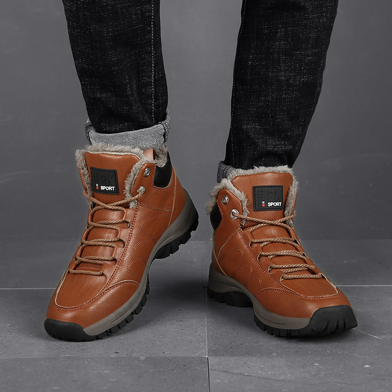 Lace Up Winter Boots