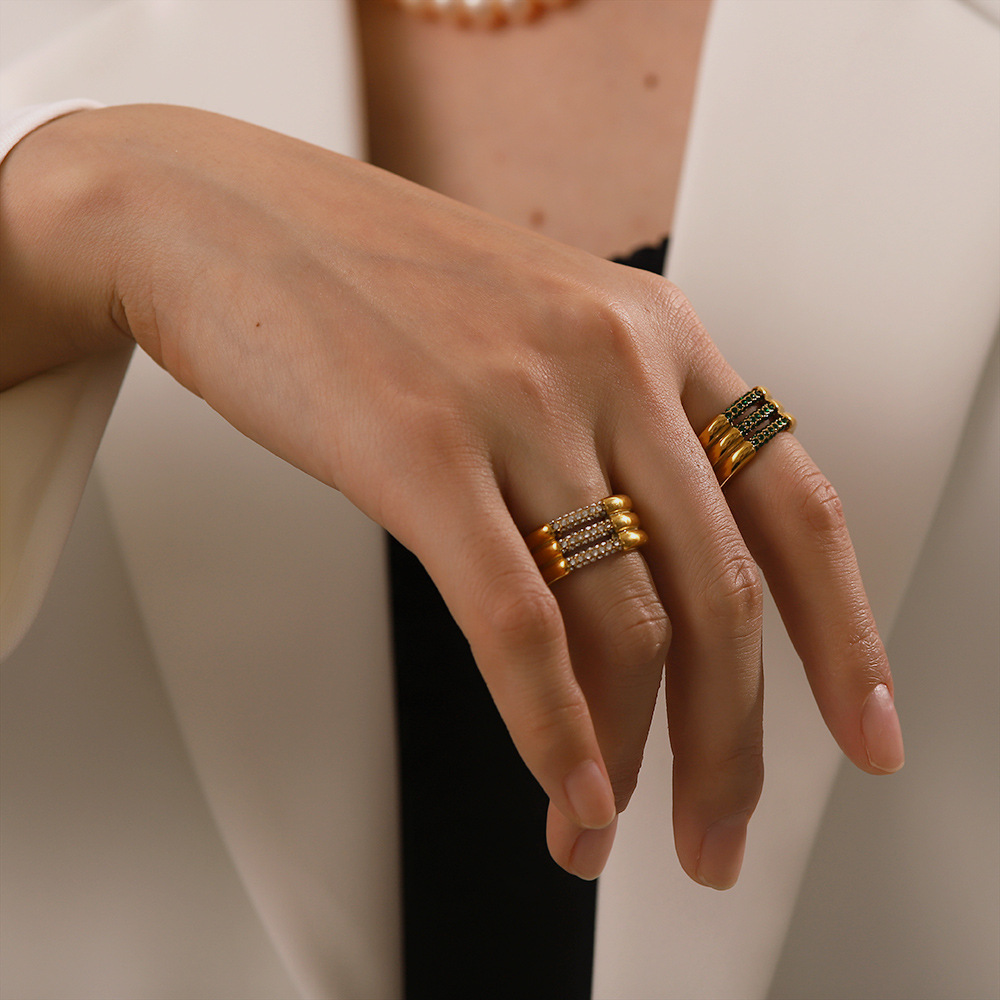 Serenity Gold Ring Image 3