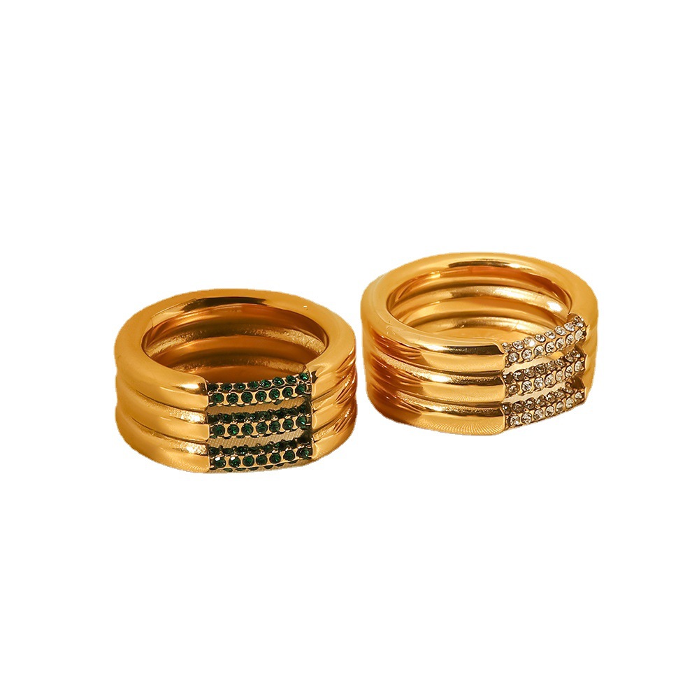 Serenity Gold Ring Image 2