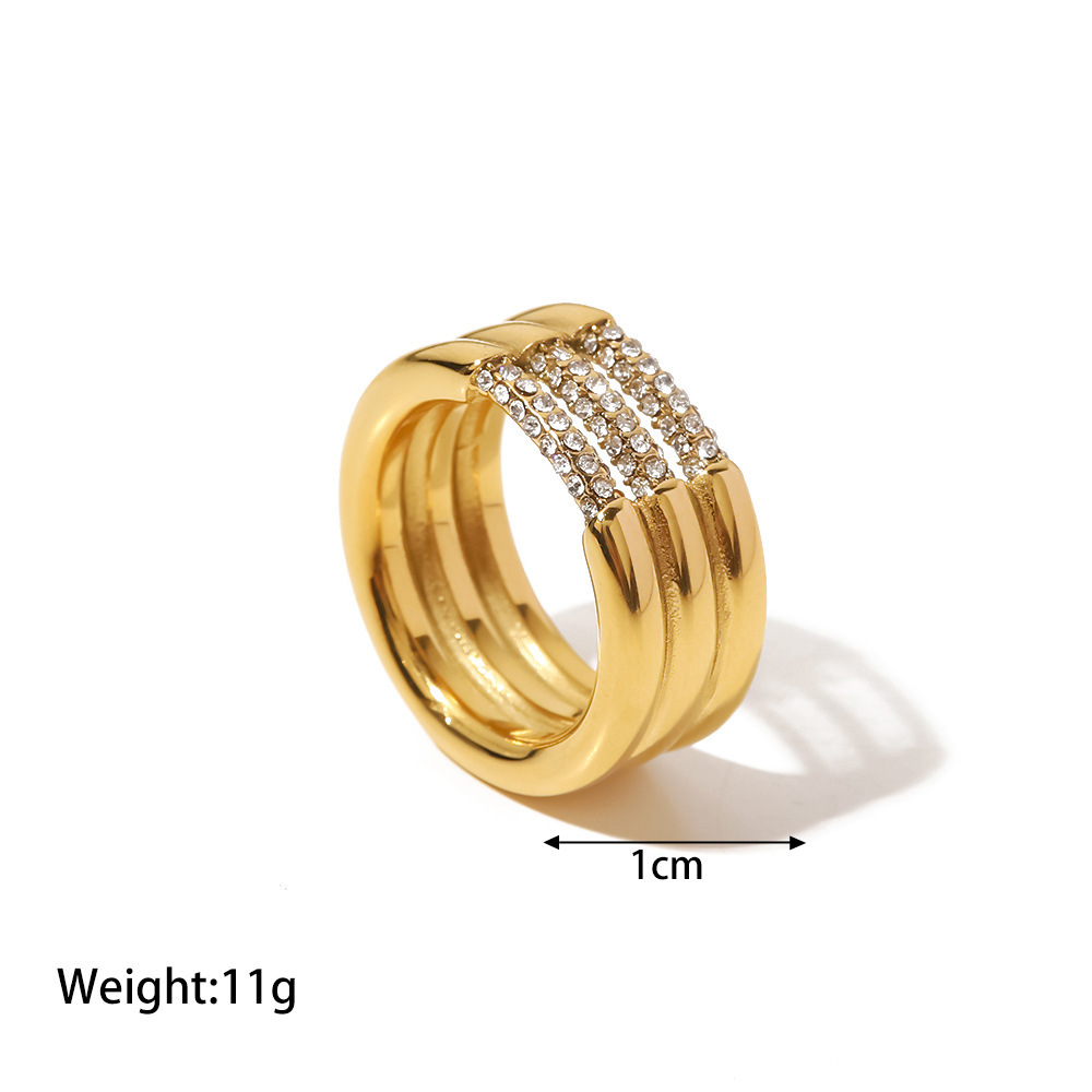 Serenity Gold Ring Image 4