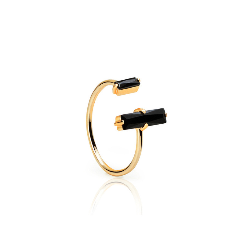 Sterling Silver Ring - Retro Style