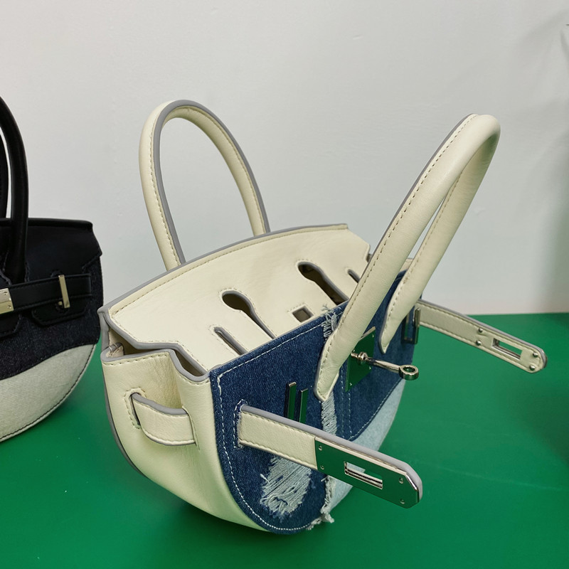 Women's Denim Handbag Image 6