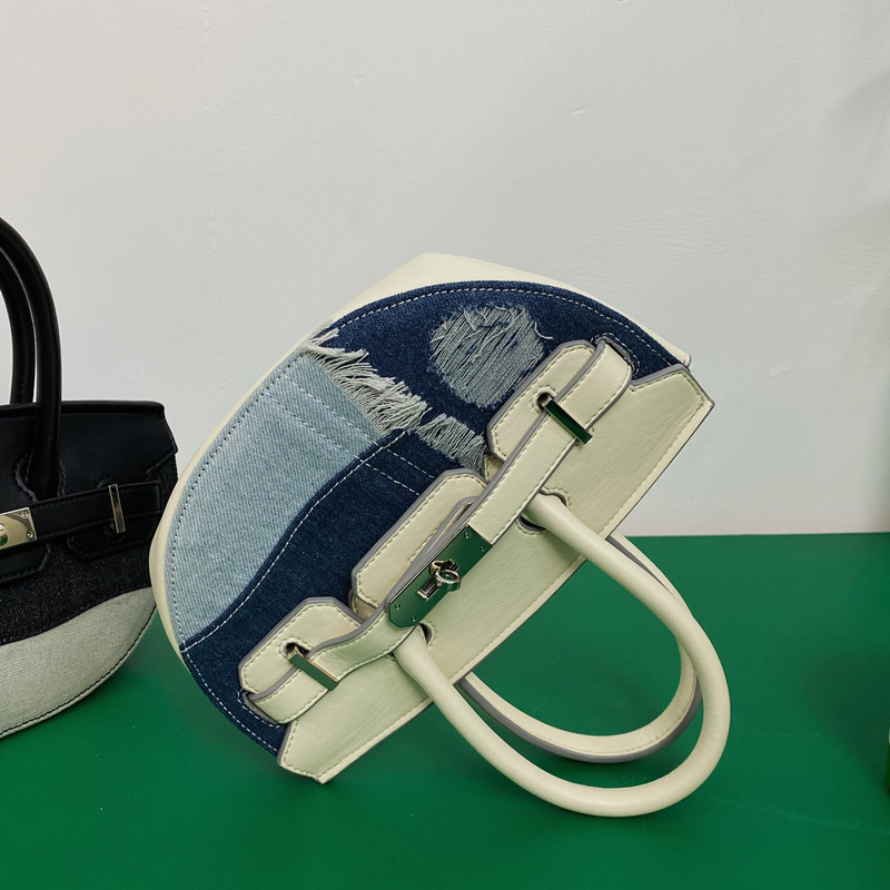 Women's Denim Handbag Image 5