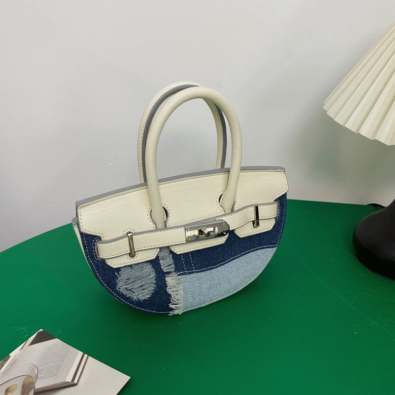 Women's Denim Handbag Image 1