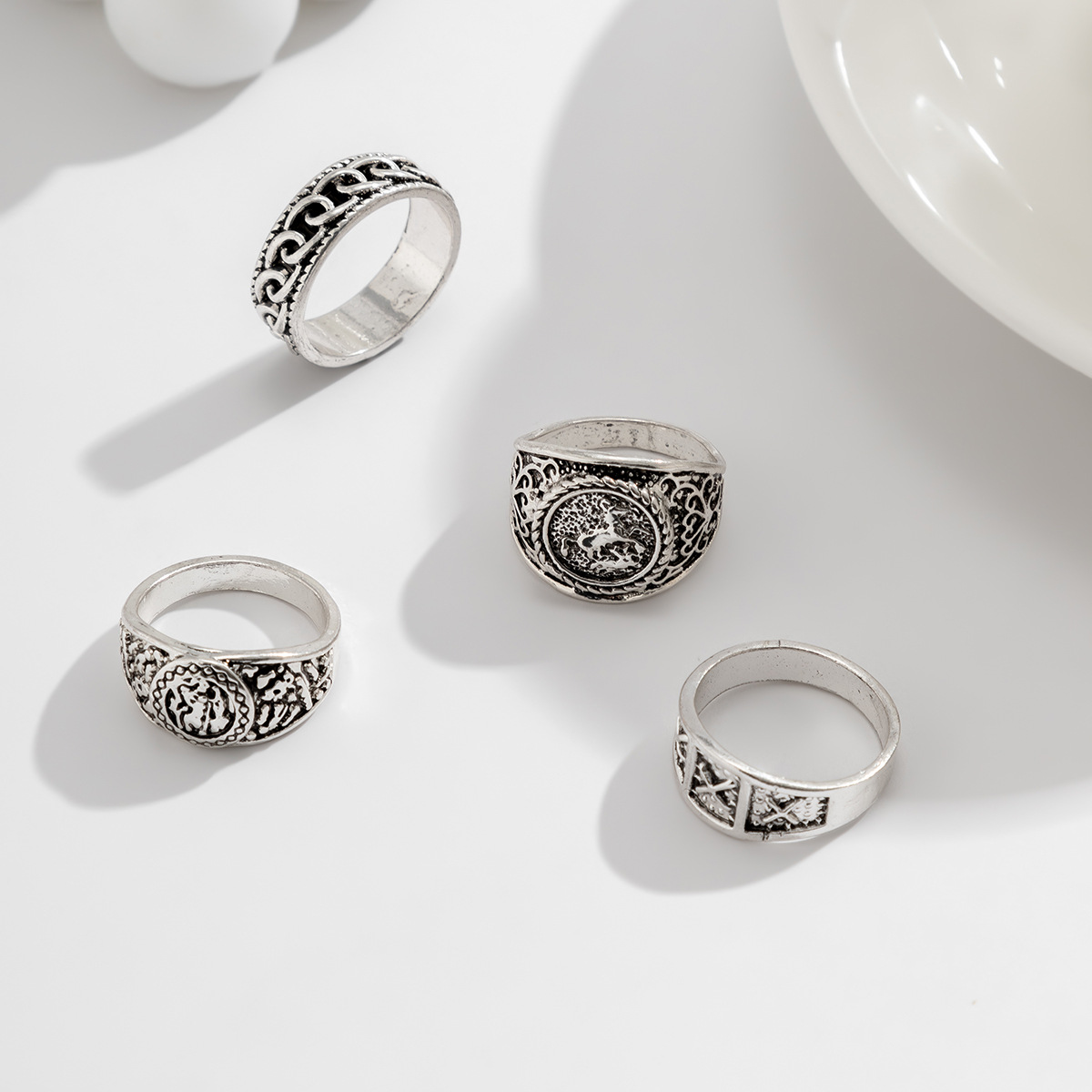 Antique Silver finish