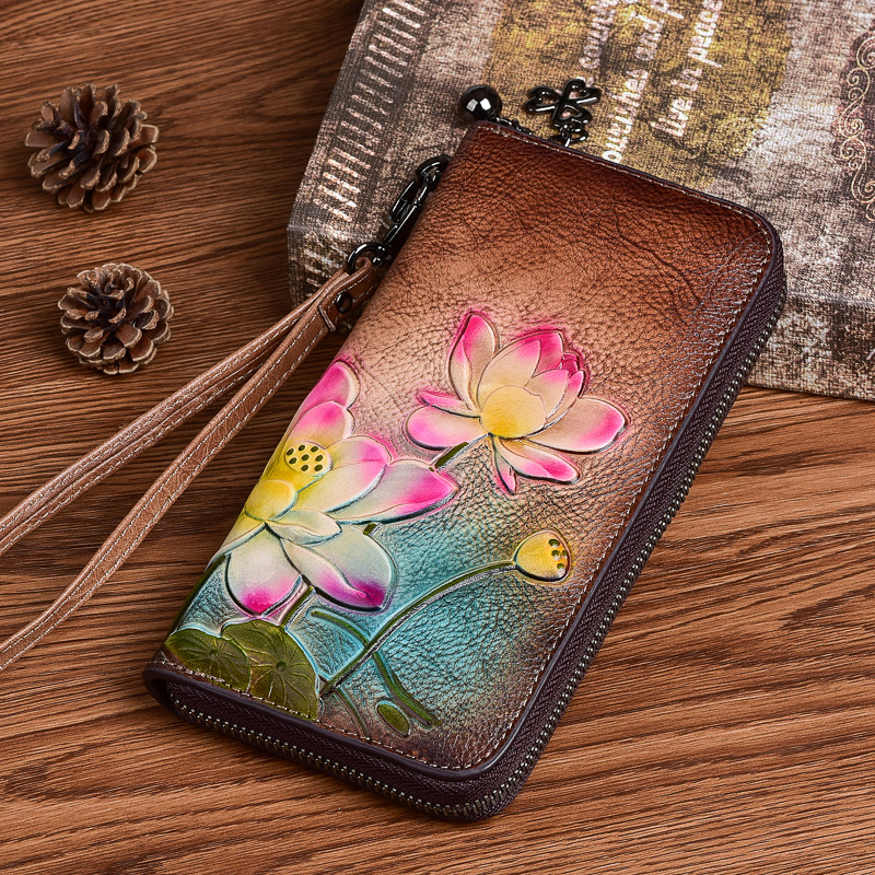 Women's Fashion Coin Purse - Floral Pattern
