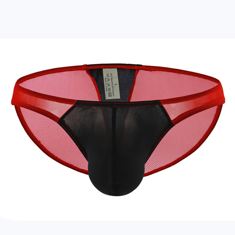Nylon Low Waist Thin Underwear Colors