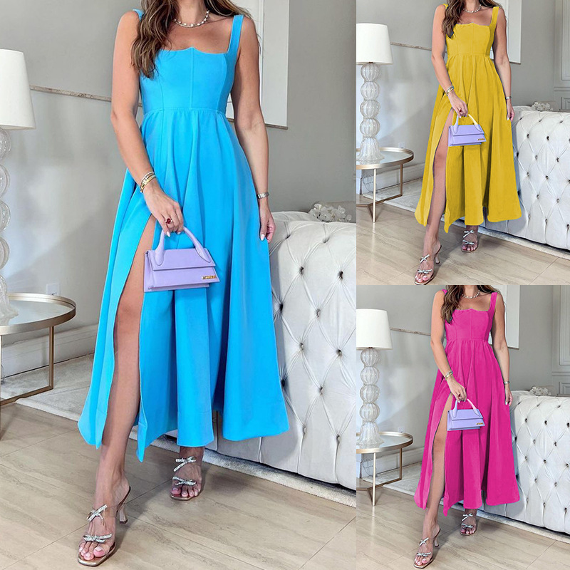 Model Wearing Dress