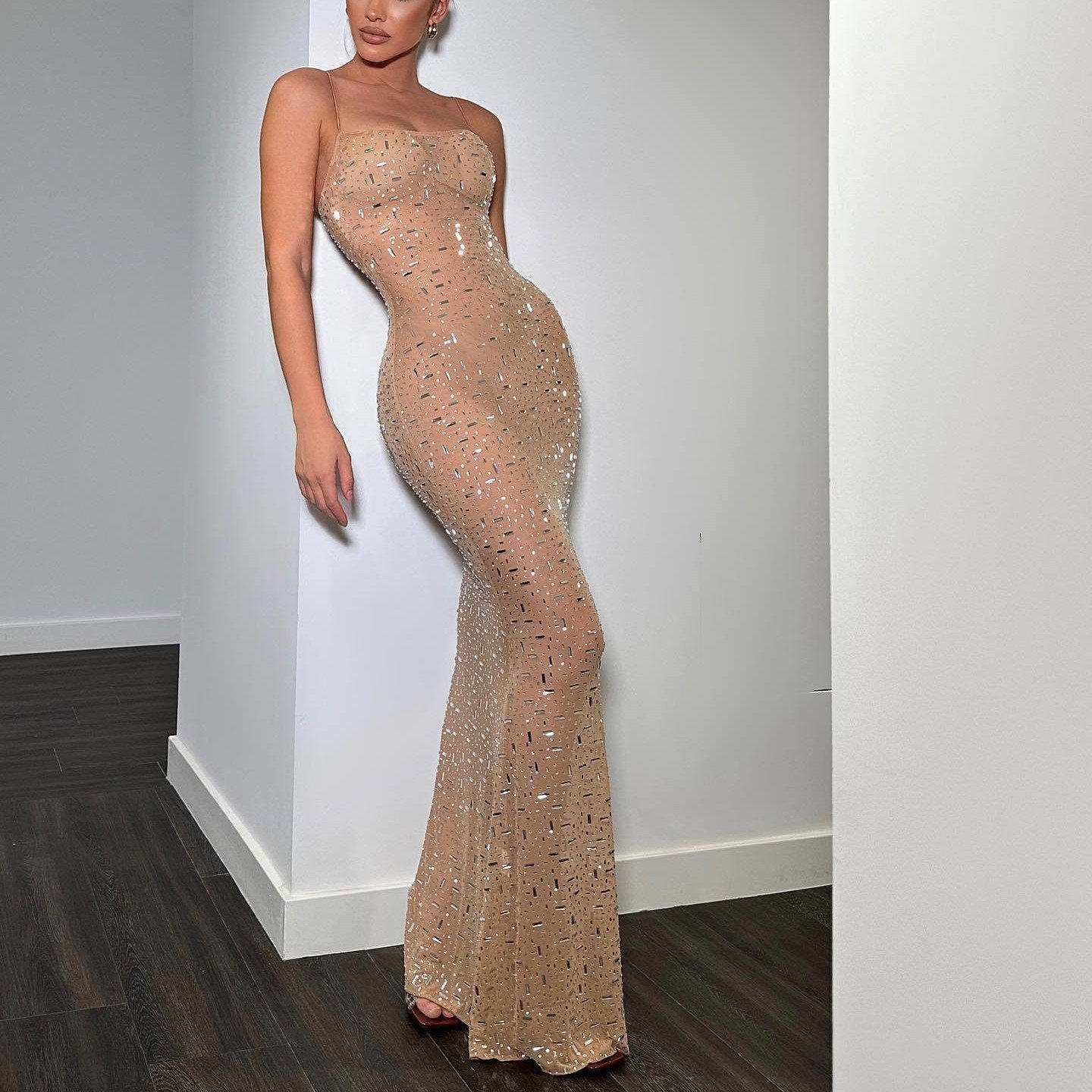 Fashion Rhinestone Dress 5