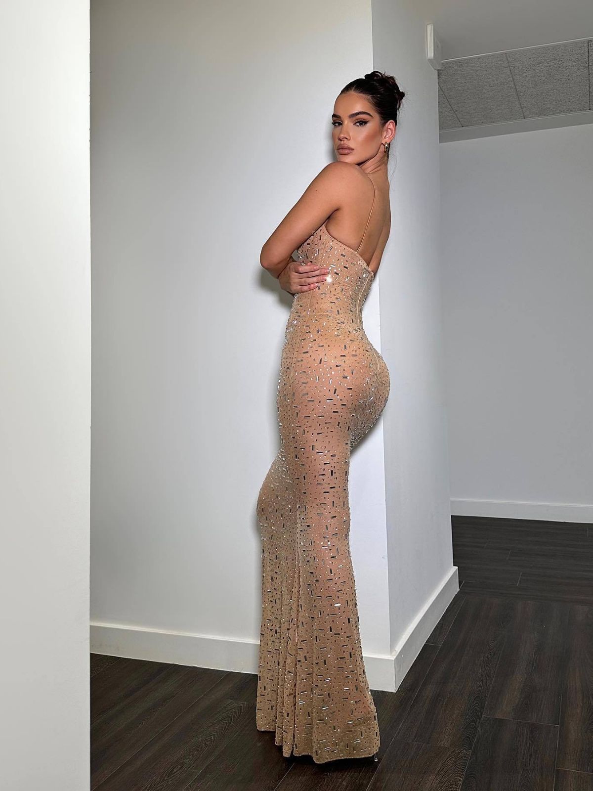Fashion Rhinestone Dress 1