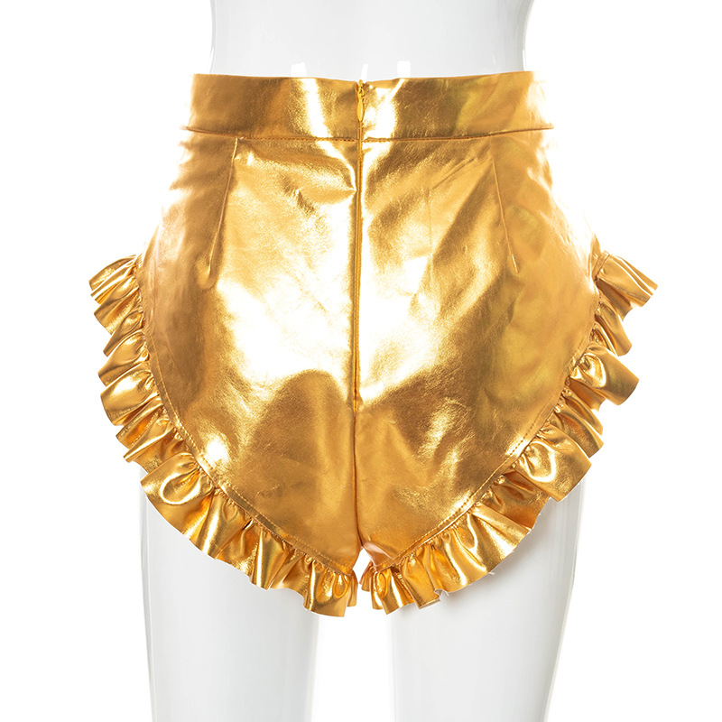 Women's PU Leather Shorts 26