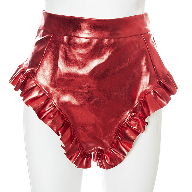Women's PU Leather Shorts 27