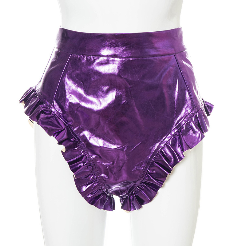 Women's PU Leather Shorts 31