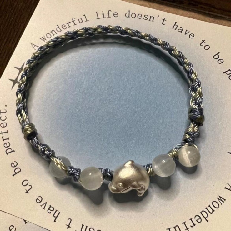 Silver Dolphin Bracelet - Deep Sea Style