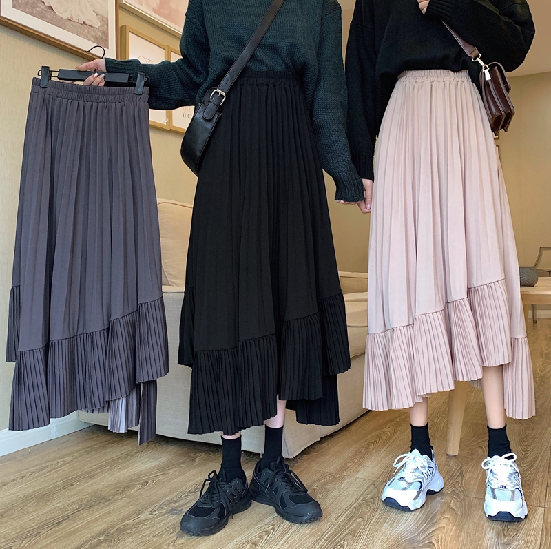 Card Apricot Irregular Skirt