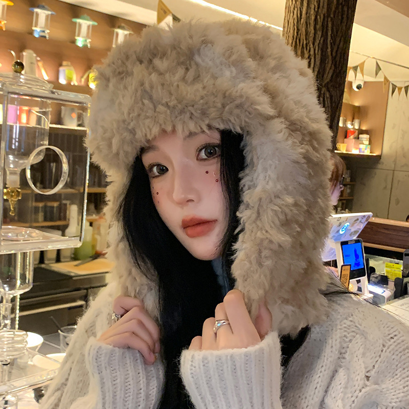 Velvet Thermal Anti-cap Black