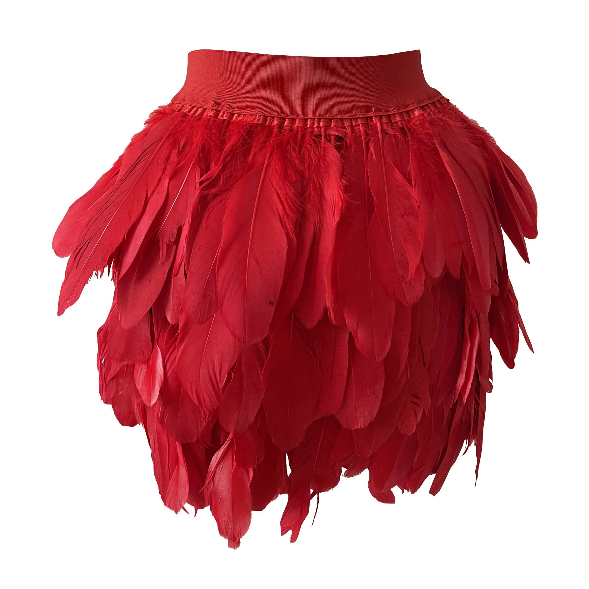 Wild Sexy Feather Skirt 7