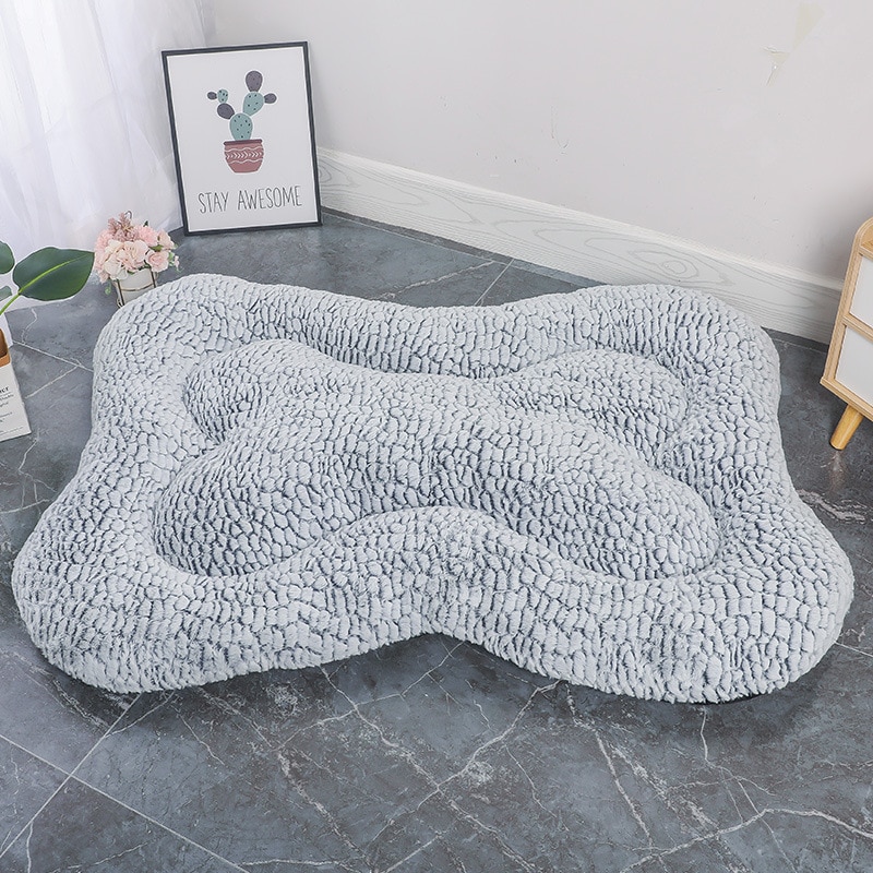Rose Velvet Ivory White Bone Pad