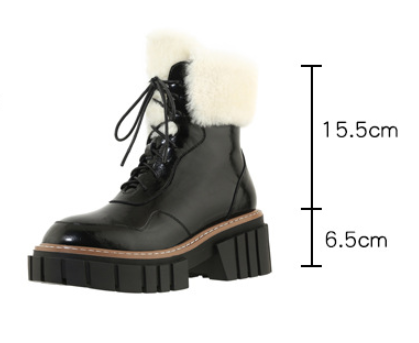 Beige Snow Boots