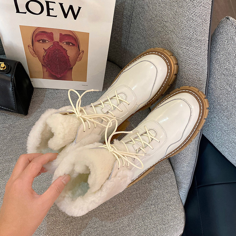 Wool Lined Snow Boots