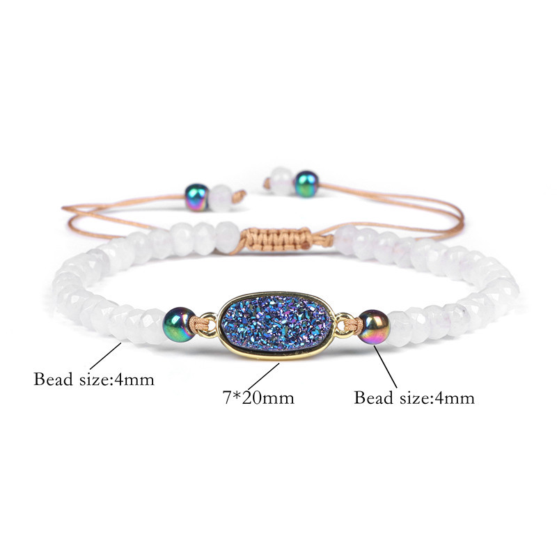 Natural Stone Woven Bracelet