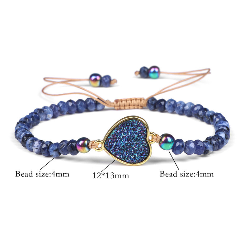 Natural Stone Woven Bracelet