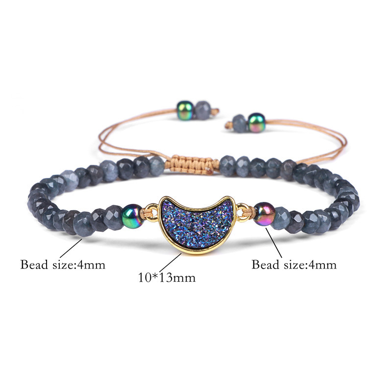 Natural Stone Woven Bracelet
