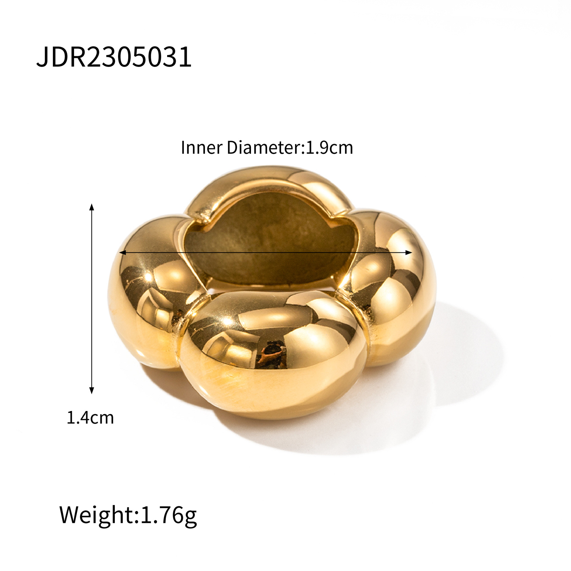 Eloise Gold Ring Image 5