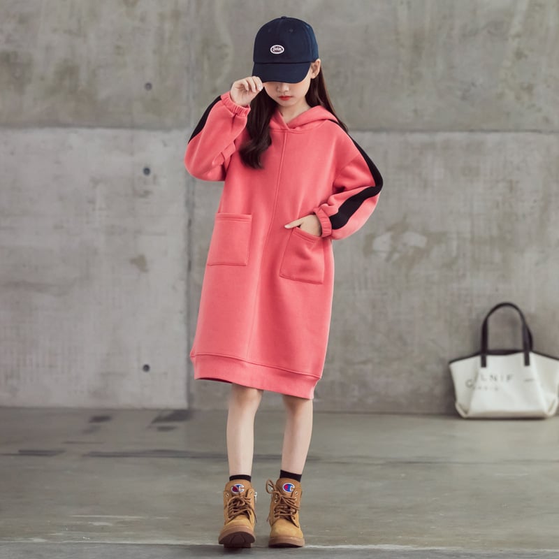Winter Children's Hooded Dress 6