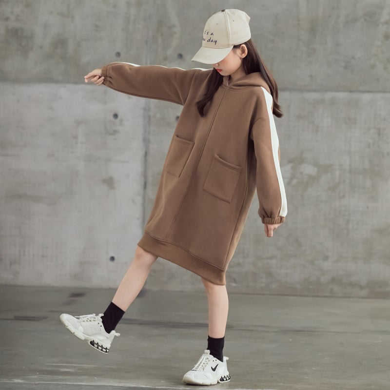 Winter Children's Hooded Dress 1