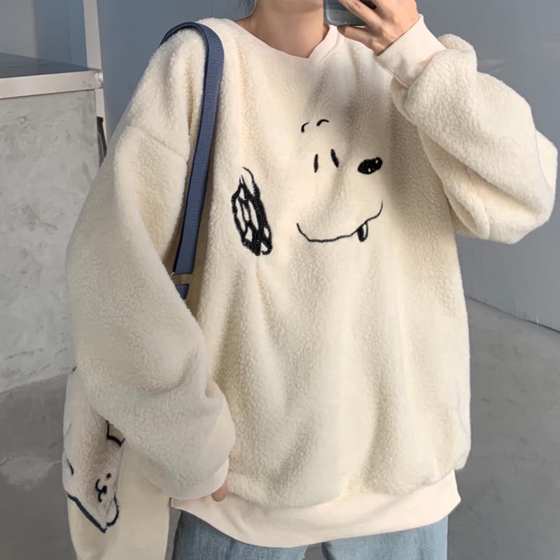 Lamb Wool Hoodie Image 2