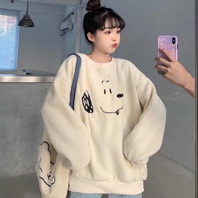 Lamb Wool Hoodie Image 1
