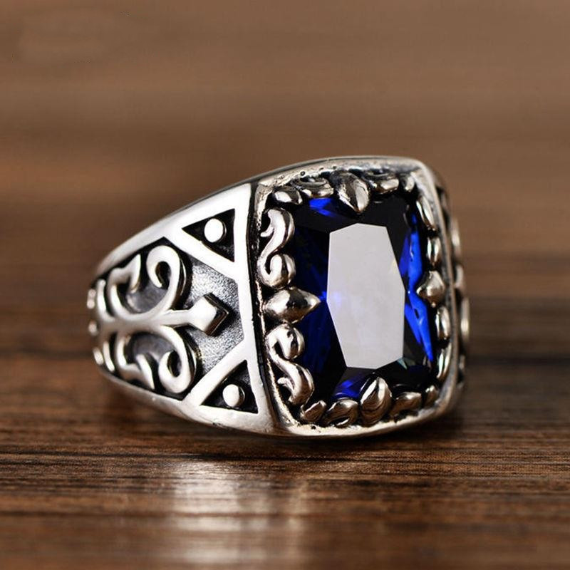 Blue Moonlight Vintage Ring Image 1