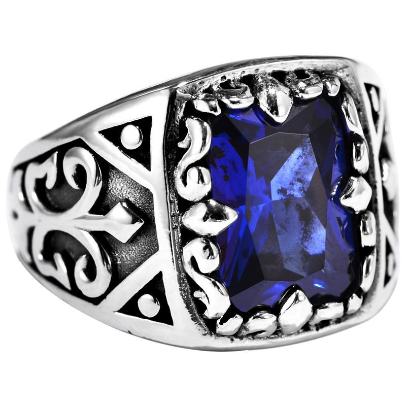 Blue Moonlight Vintage Ring Image 5