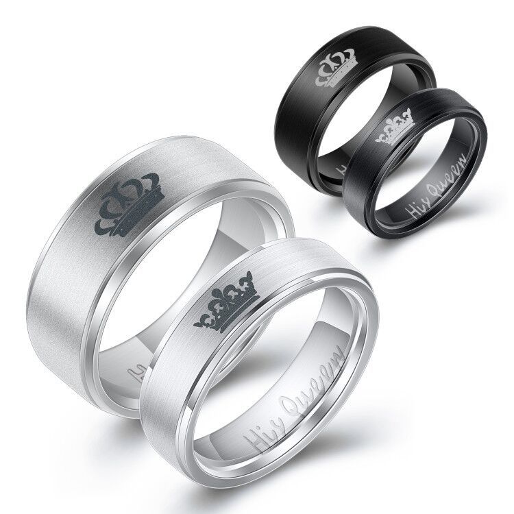 Her King His Queen Couple Ring