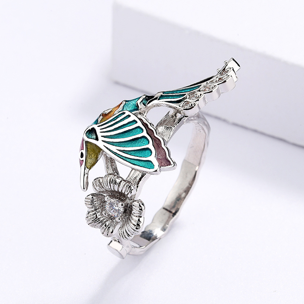 Hummingbird Ring Image 5
