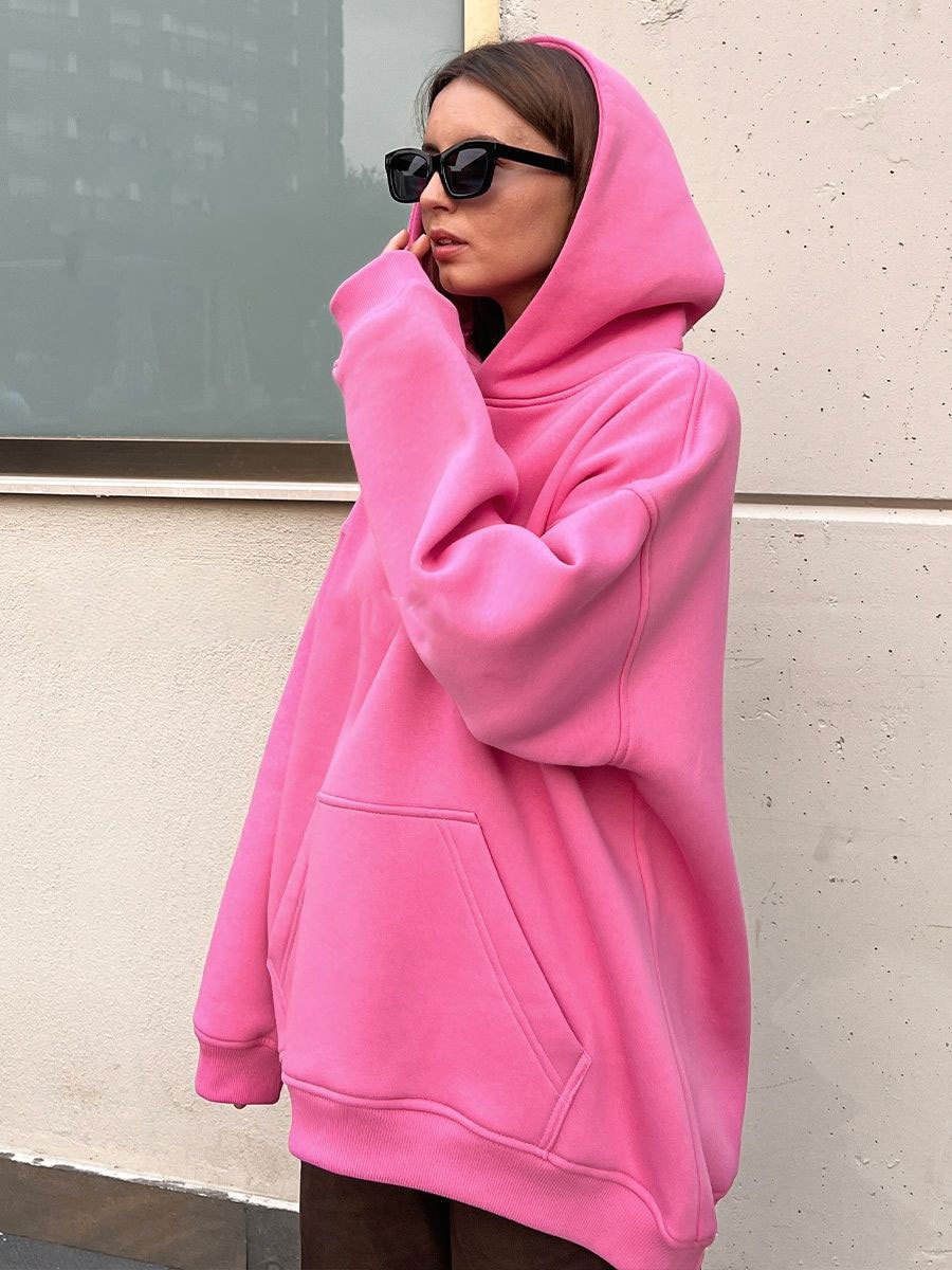 Street Boyfriend Style Polar Fleece Sweater 4