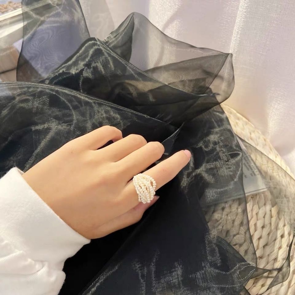 Women's Simple Colorless Versatile Ring 1