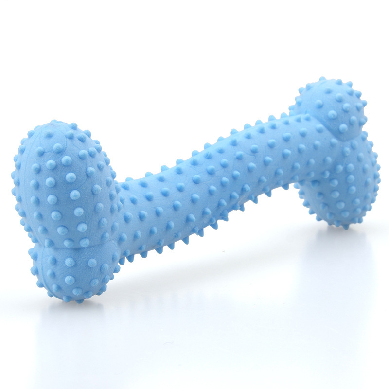 Dog TPR Milk Flavor Prickly Bone Toy