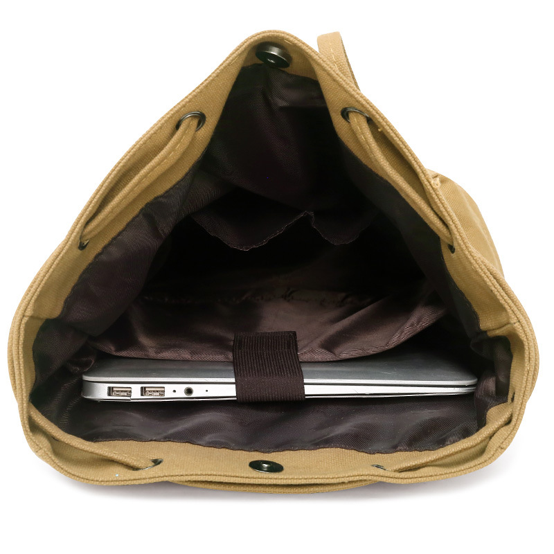Trend Canvas Retro Backpack Features