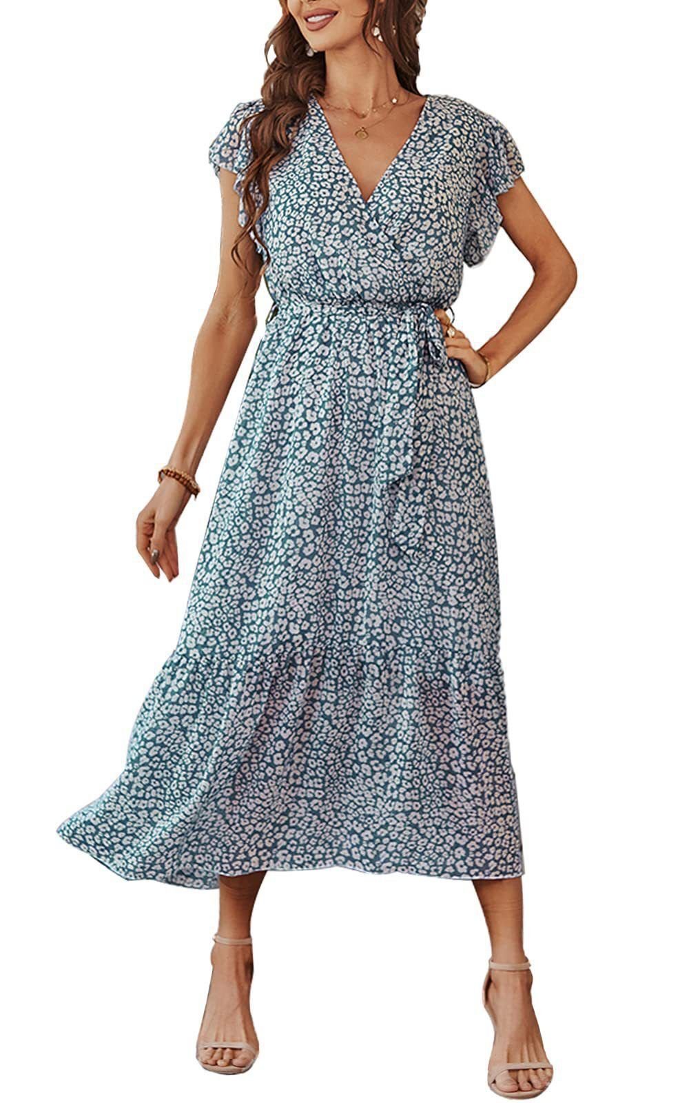 Women's Floral Dress Pink