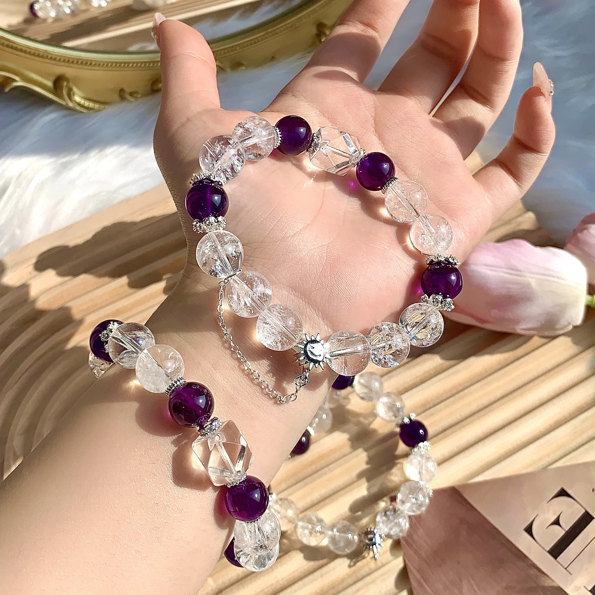 DIKAI Natural Crystal Bracelet Image 3
