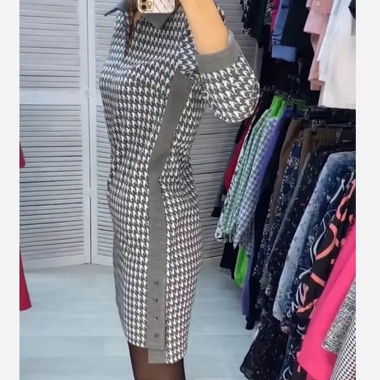 Fashion Floral Print Dress Image 4